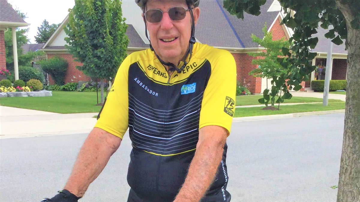 BrettEHouse's tweet photo. My 85-yr old Dad is riding his bike for a 3rd time to raise funds for @niagarahealth 's Walker Family Cancer Centre. Please join him at the link below to support improved care & services in one of Ontario's most under-served regions! #BigMoveCancerRide
https://t.co/58RINTA4EX https://t.co/4RX1SzbBhU