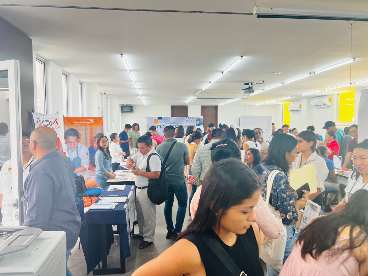 El día de ayer, jueves 10 de agosto de 2023, se llevó a cabo el evento denominado #empleatejoven en el marco de la #FeriaNacionalDeEmpleo para la inclusión laboral de la juventud 2023, en las instalaciones de la Universidad Interamericana para el Desarrollo.