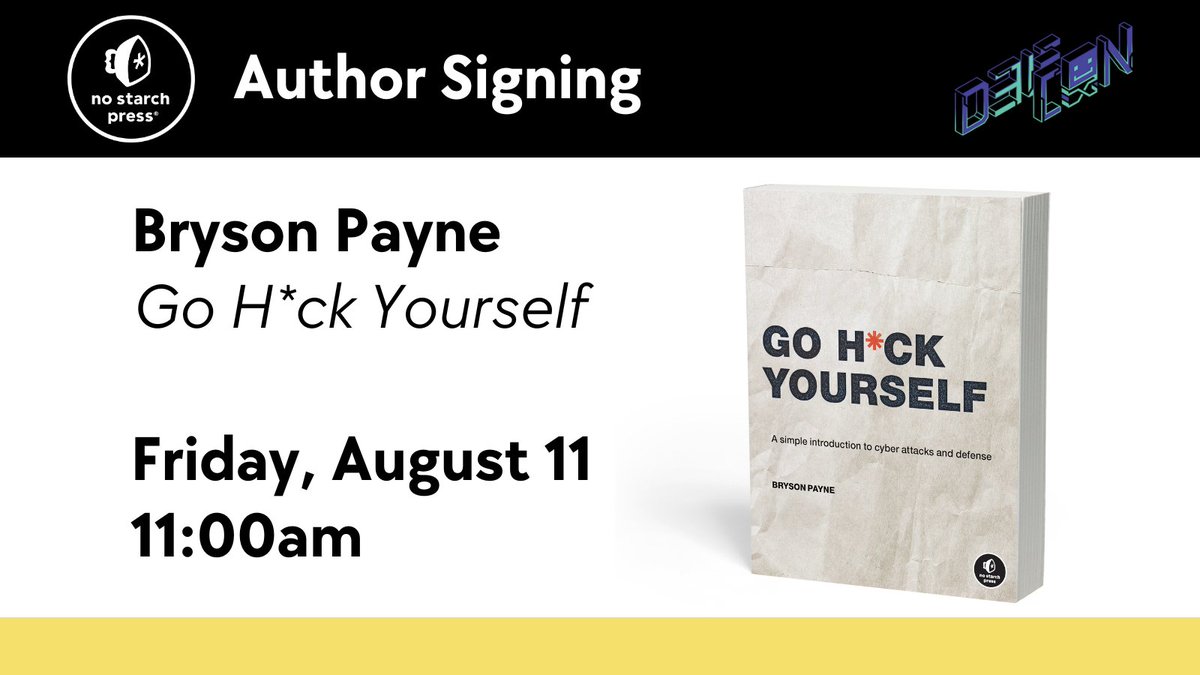 No Starch Press tweet media