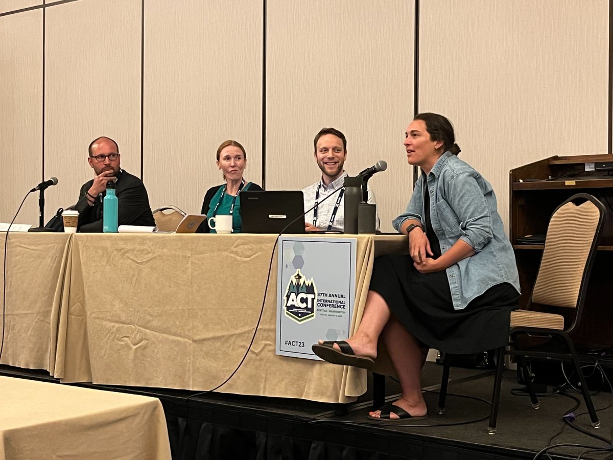NelsonNygaard's tweet photo. We had a blast at #ACT23 last week! Our TDM experts presented on the challenges faced by employer commute programs post-pandemic, and we led the TRB TDM committee mid-year meeting. Oh, and we also organized a group run for ACT attendees for some extra fun! https://t.co/FHqRbdGPjK