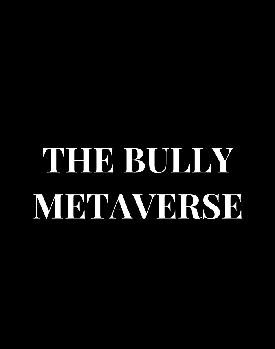 BullyMetaverse's tweet photo. #AVAX #ADA #ETH #Airdrop #Crypto  #NFT #NFTCollection #nftcollectors #CryptoCommunity #NFTCommuntiy #ETHEREUM #Bitcoin #SolanaNFT #Solana #HBAR #HBARNFTs #VeChain #VET $VET $ETH $BTC $PLS $ADA #fridaymorning #Share #Finance #nftairdrop #CryptoAirdrop #FairLaunch #Trading #Ai #ARB https://t.co/DTXANGmAMu