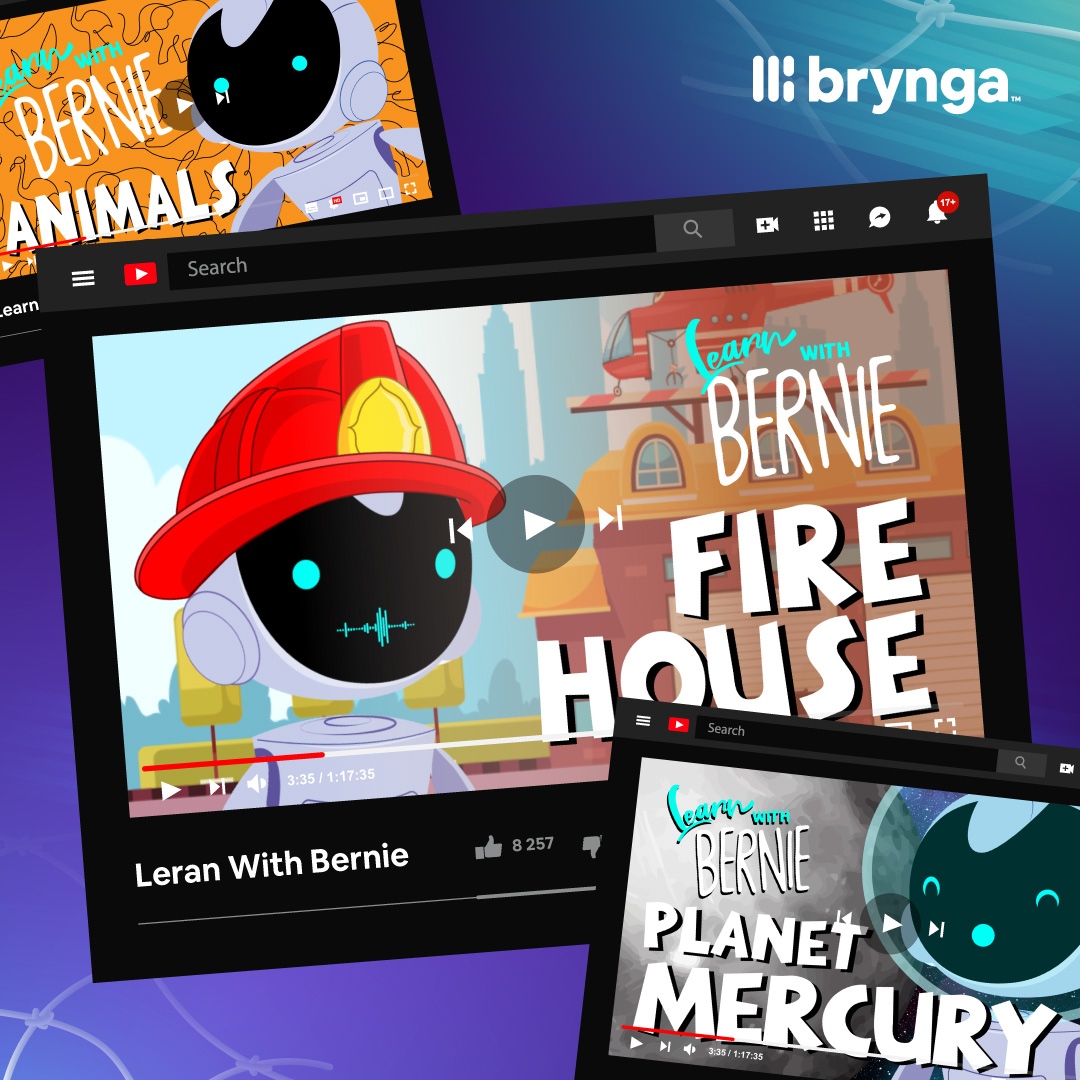 Dive into a #World of #Colors, #Shapes, #Letters, #Numbers, and more, all brought to life through captivating #Animations with #Bernie!

Hit that #Subscribe button now and #JoinBernie on an #Adventure like no other 🤖🧒

bit.ly/3FTgwNT