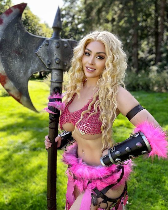 The cross over we need BARBIEARIAN !   @dndfilmuk @barbie make it happen 😂  #barbie #barbiemovie #barbarian<a class="tags" target="_blank" title="On Twitter" href="/?out=eyJ0eXAiOiJKV1QiLCJhbGciOiJIUzUxMiJ9.eyJpYXQiOjE3MjA3MjgyNzcsImlzcyI6InR3cG9ybnN0YXJzLmNvbSIsIm5iZiI6MTcyMDcyODI3NywiZXhwIjoxNzUyMjY0Mjc3LCJyZWRpcmVjdF91cmwiOiJodHRwczovL3R3aXR0ZXIuY29tL2RuZGZpbG11ayJ9.Ra-x2-Gjf2vBvorKXLFz5j4Gsvkj2qvDMg9X-SPuwZWThFQioUioNn2qqI6hee3ftCoLPQZ9i_7Hw9oT93vD8w">@dndfilmuk</a><a href="/tag/barbie"class="tags"><span>#barbie</span></a><a href="/tag/dnd"class="tags"><span>#dnd</span></a><a href="/tag/barbarian"class="tags"><span>#barbarian</span></a><a href="/tag/barbiemovie"class="tags"><span>#barbiemovie</span></a>