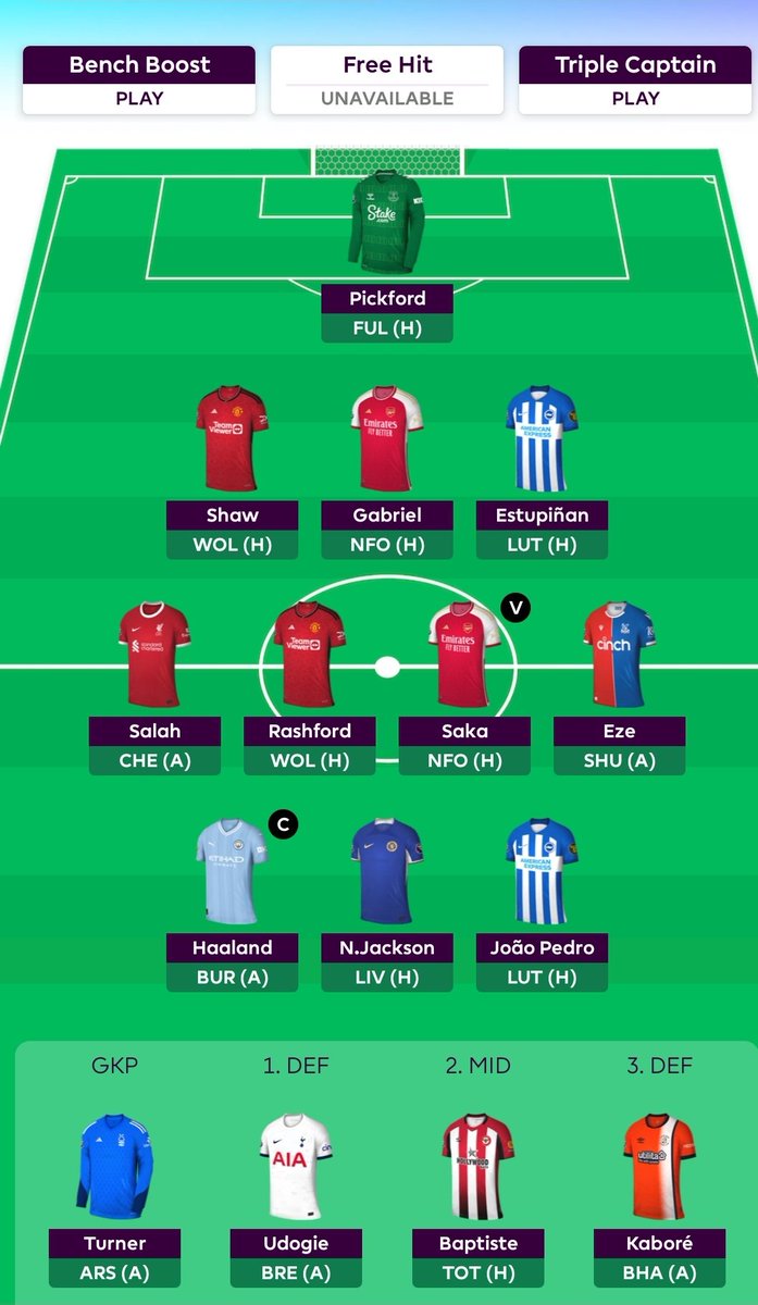 JesusFPL's tweet image. #FPL GW1 🔒
0.0 itb
🧢 🧘‍♂️