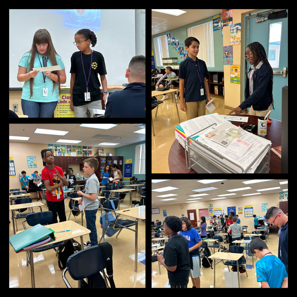 Shuhaiber5's tweet photo. Starting the year strong creating an environment for my students to succeed through building relationships @EmeraIdCoveMS ! #AVIDCTE #PairShare  @ECMS_Dr_Feaman @ECMS_Mr_Wheeler @SDPBCChoiceCTE https://t.co/Ql5nKXsA1O