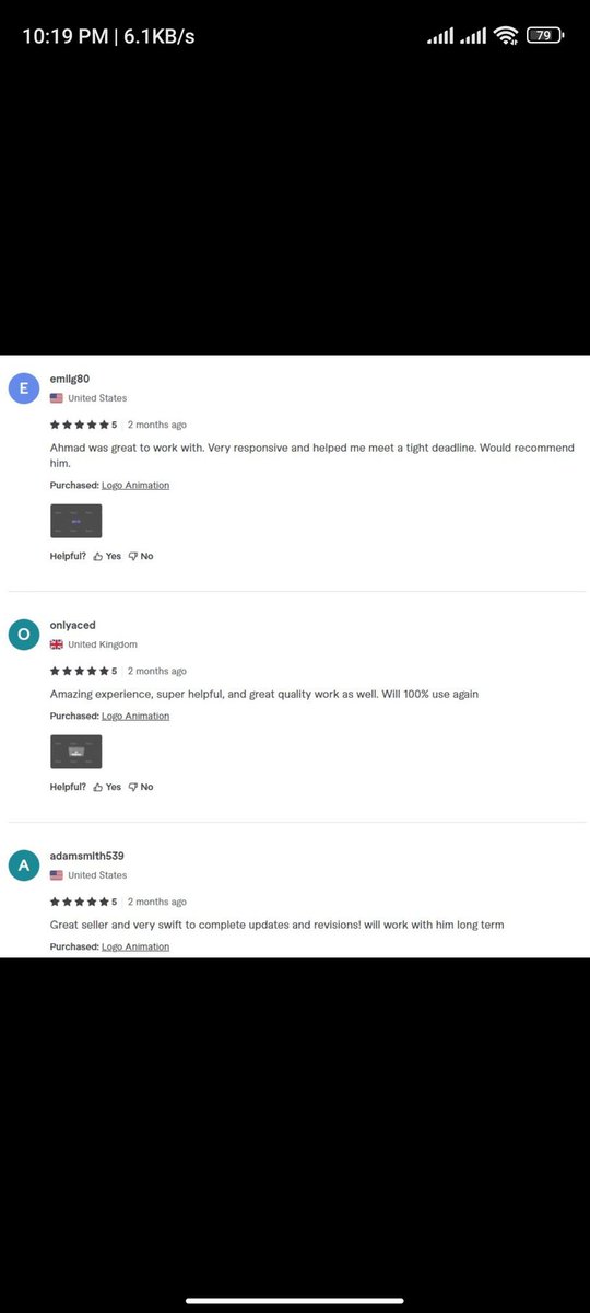 Gamesplaner's tweet photo. @fiverr Here are some of my recent reviews https://t.co/TRHM1DGb7r