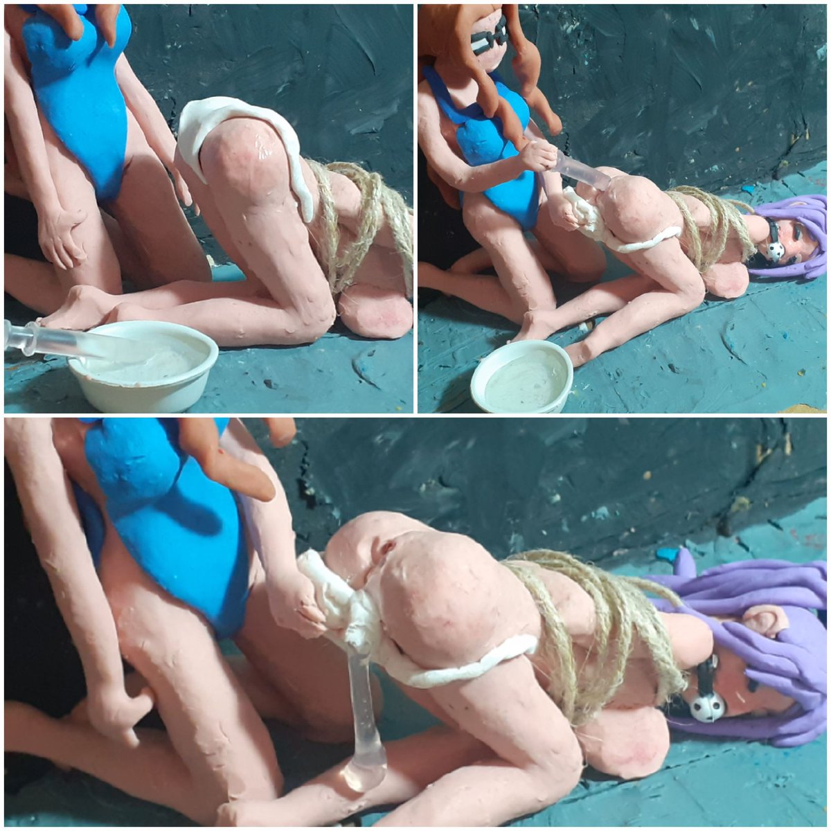 ZersClay's tweet photo. #enema #clayhentai #assinjection #nsfwcontent https://t.co/4Fh7HDrWEf