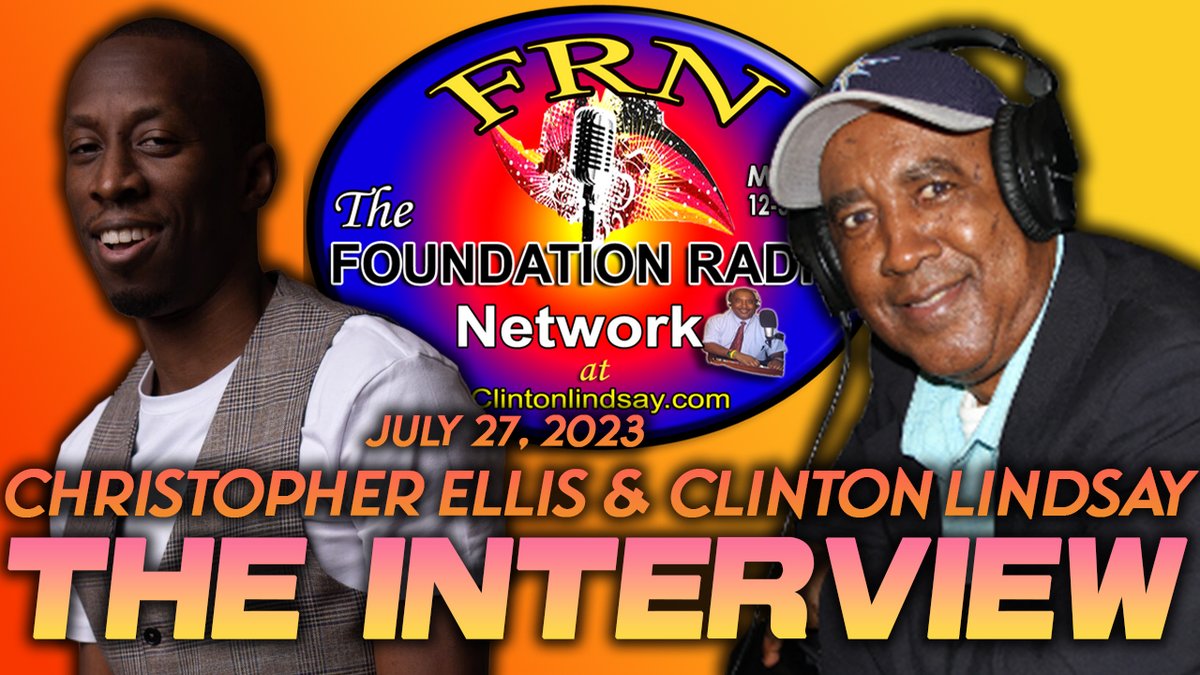 The Foundation Radio Network: Interview with Christopher Ellis, on Youtube now!