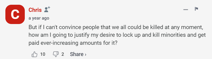 zhukeeper_'s tweet photo. doing a research paper on fentanyl misinformation and this comment I saw pretty much sums it up https://t.co/XVCX4FJbTA