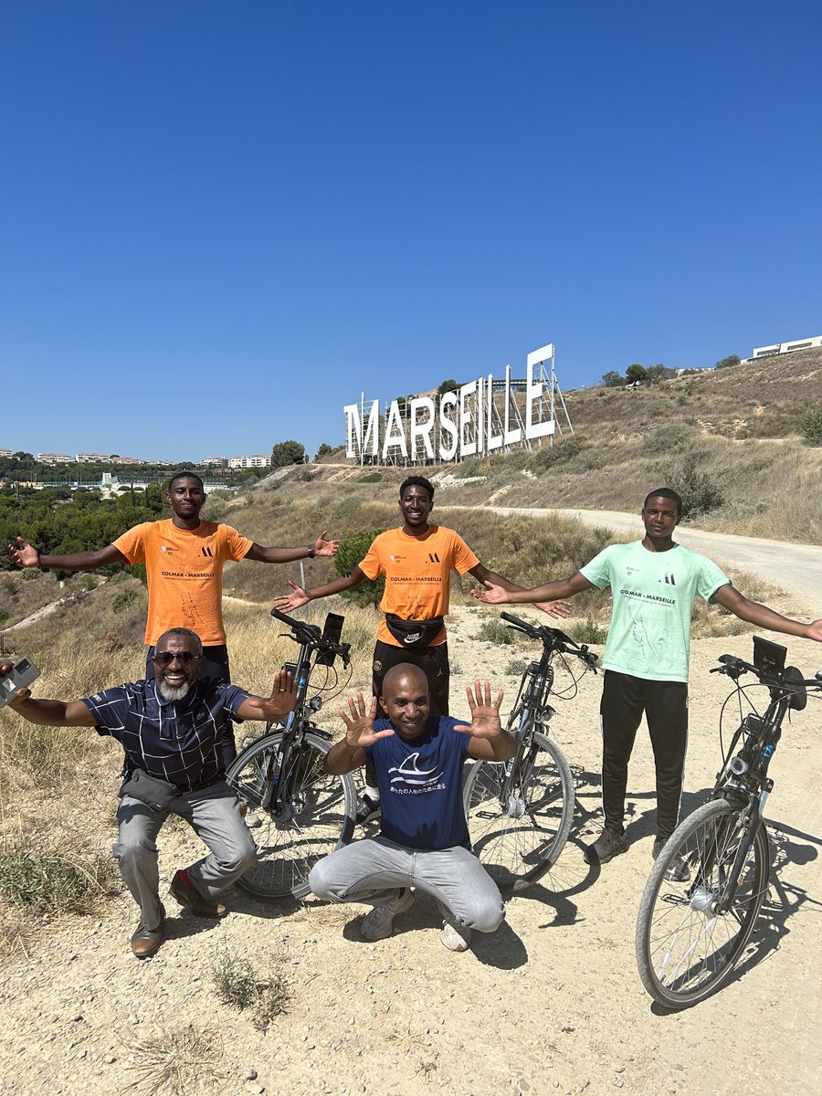 Msada_assoc's tweet photo. Arrivée : MARSEILLE ✅🎉

Colmar-Marseille, ensemble pour aider les plus démunis. 🤝🌍 https://t.co/WeVHqpZCob