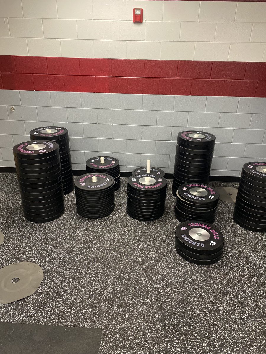 Our weight-room renovation is almost complete. Finished product pictures coming soon. This will be a huge upgrade to our facilities and help continue to be one of the best athletic programs around. <a href="/ThomasDaleDSA/">Ricky Talman</a> <a href="/TD_DLine/">Coach Bruce</a> @TD_Coach_Camp <a href="/PzBestB/">Prenis Z. Best II</a> <a href="/TDKnightsFB/">TD Knights Football ⚔️🛡</a> <a href="/TresHumphrey/">King Louis III</a>