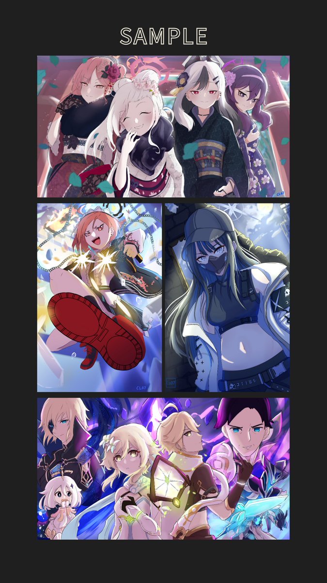 OCL_07's tweet photo. (Retweet, like, and share are greatly appreciated)

Hello there! I'm opening commission this month, if you are interested feel free to contact me in DM or D1scord (cl07).
Other sample are in my bio!

Thank you!
#commissionsopen #commissions
#ArtistOnTwitter #opencommission https://t.co/jR2xkK2HrR