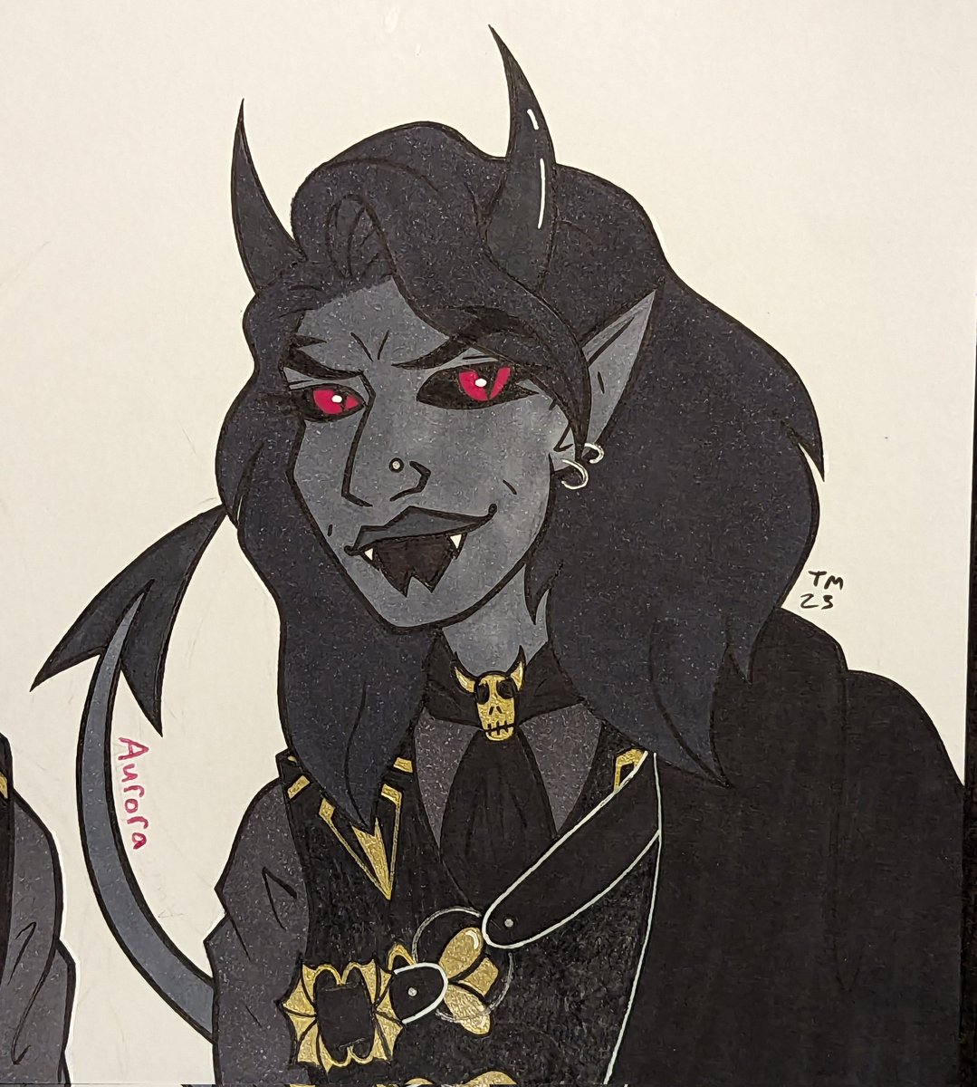 My Phantom and Aurora designs are done! I'm probably gonna change them up a bit (I started these before I saw them this tour) but I'm still loving how they turned out!
#ghostfanart #thebandghost