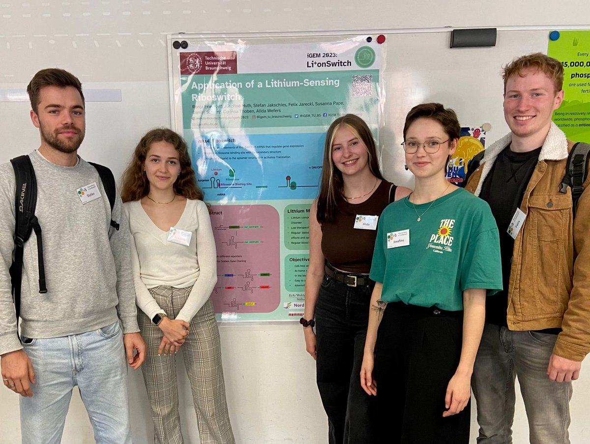 iGEM_TU_BS's tweet photo. Thank you so much @igem_muenster for organizing this #meetup! It was such an amazing experience and we really enjoyed meeting all the other teams and getting to know their projects! 🧑‍🔬

#igem #igem2023 #science #synbio #syntheticbiology #münster https://t.co/8711ah3wsZ