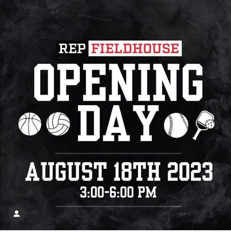 ZachFleer270's tweet photo. REP Fieldhouse is the newest spot for basketball, baseball, volleyball and even pickleball in Columbus. Their grand opening is in a week from today. 

For more information, visit https://t.co/F97pE0JZ3v https://t.co/LTHgNeYKNK
