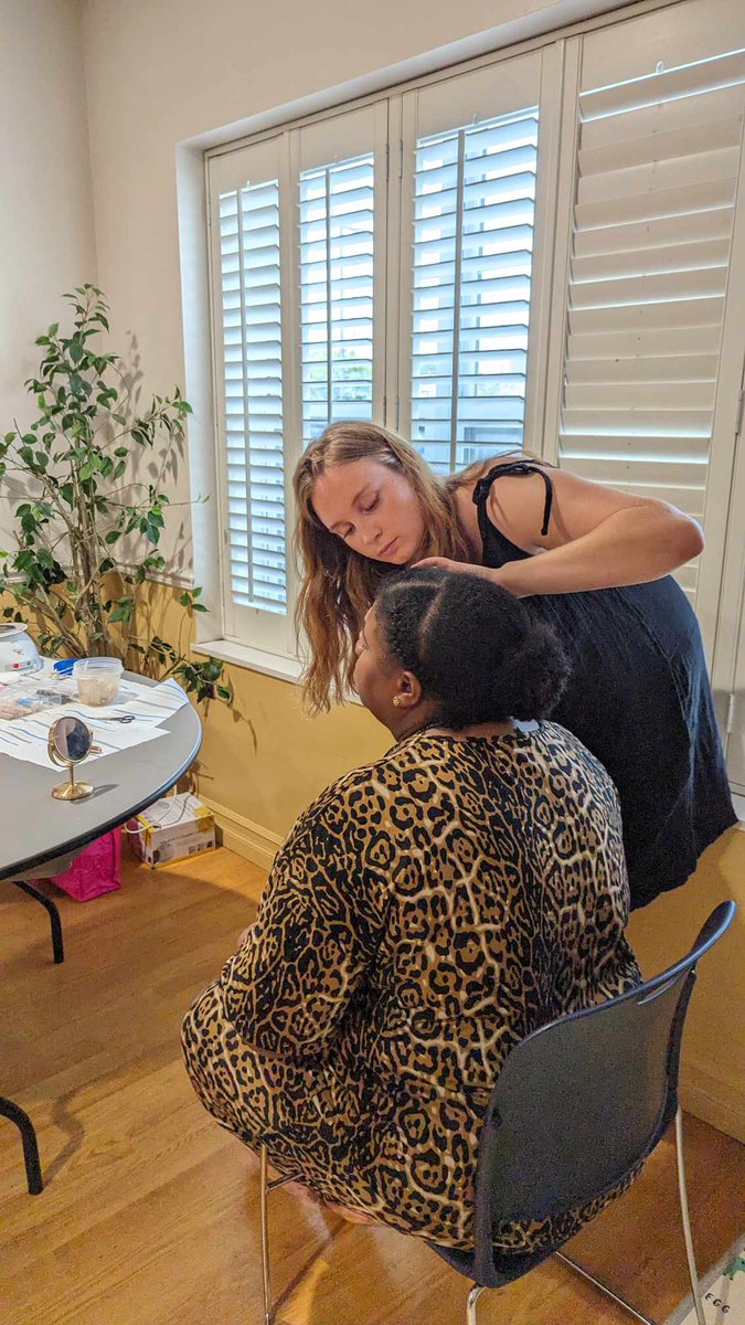 🌟 August Volunteer of the Month! Meet Cameron Cooley, a true gem! Her 8 months of dedication have transformed lives. She pampers our ladies with brow sessions, boosting their confidence! Cameron's spirit uplifts and empowers. Help us #celebrate her!