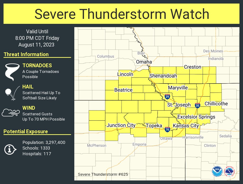 NWS Topeka tweet media