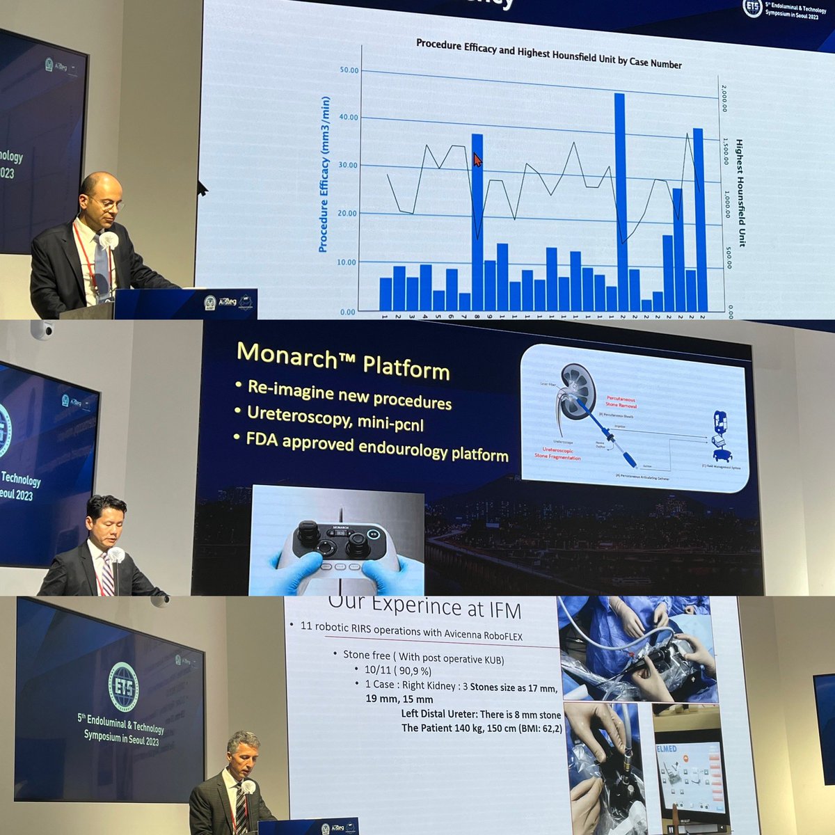 tzevattefik's tweet photo. Gr8t honor to be invited @kmoretry

Privilege sharing @itfuroloji experience

⏺️World I.Robotic Endourology Session! #ETS2023

🔥Competition&amp;Platforms

🇫🇷@DrAlbert #ILYRobot
🇺🇸 @DrBenChew #Monarch
🇹🇷 @tzevattefik #AvivennaRoboflex @elmedmedical
🇰🇷@kmoretry #Zamenix #RoenSurgical https://t.co/idYfAe0O3n