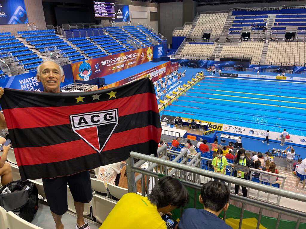 ACGOficial's tweet photo. O Reinaldo Garibaldi é um dos #DragõesPeloMundo! 🌏

Nascido no bairro de Campinas, ele representou o #DragãoDoBrasil durante o Campeonato Mundial de Desportos Aquáticos #Masters, em Fukuoka, no Japão. 🏊🏻‍♂️🇯🇵🇹🇹

#AQUAFukuoka23 #Fukuoka23 #DragãoDoBrasil https://t.co/8yrLWbob7K