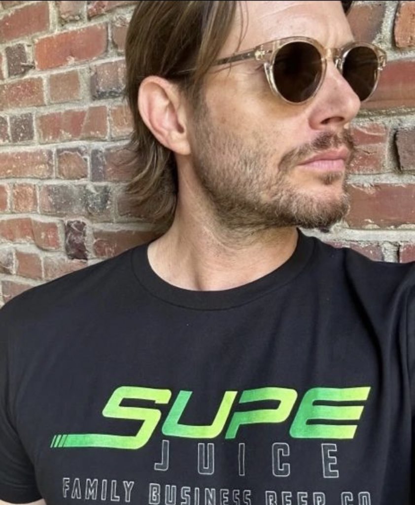 jensen’s long flicky hair recently