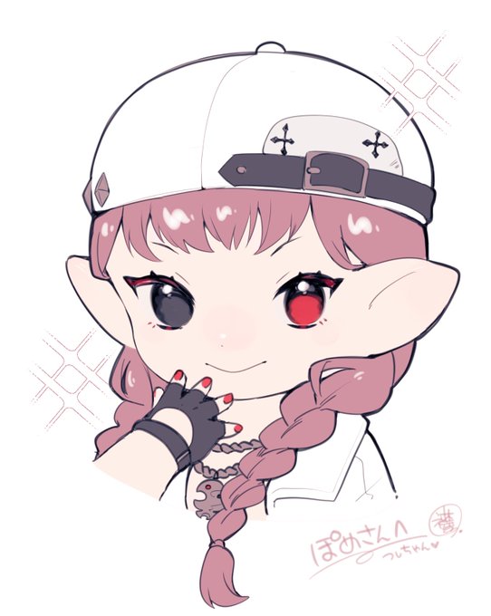 「lalafell red eyes」 illustration images(Latest)