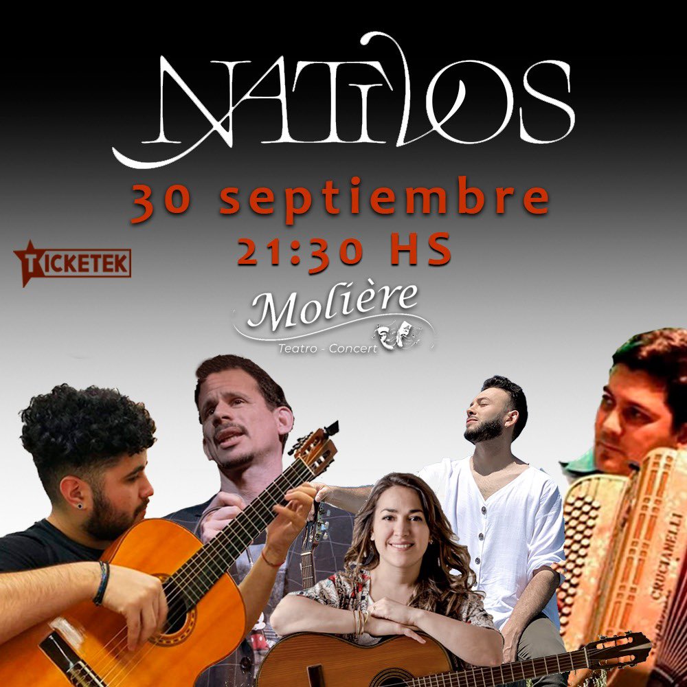 Agenden 30 de Septiembre en <a href="/MoliereSantelmo/">moliere_santelmo</a> #chamame #standup #folclore