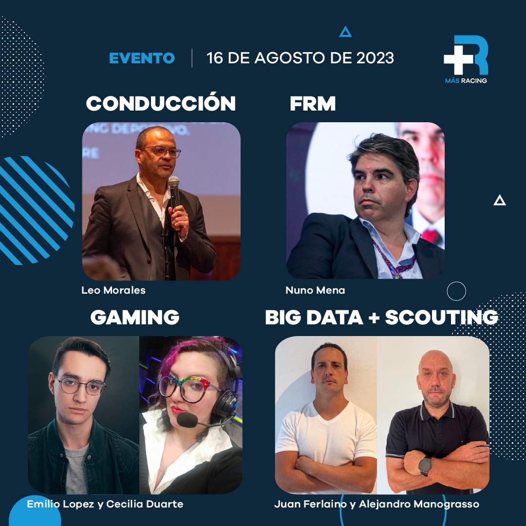 MasRacingOK's tweet photo. Con la conducción de Leo Morales (@leomorales71), así quedaron conformados los paneles que tendremos el 16 de agosto. No te olvides de inscribirte acá, quedan pocos lugares.

https://t.co/DYI5grJSKW 

#Eventos #MasRacing #Tecnologia #innovación https://t.co/tRSC8Y2Cwz