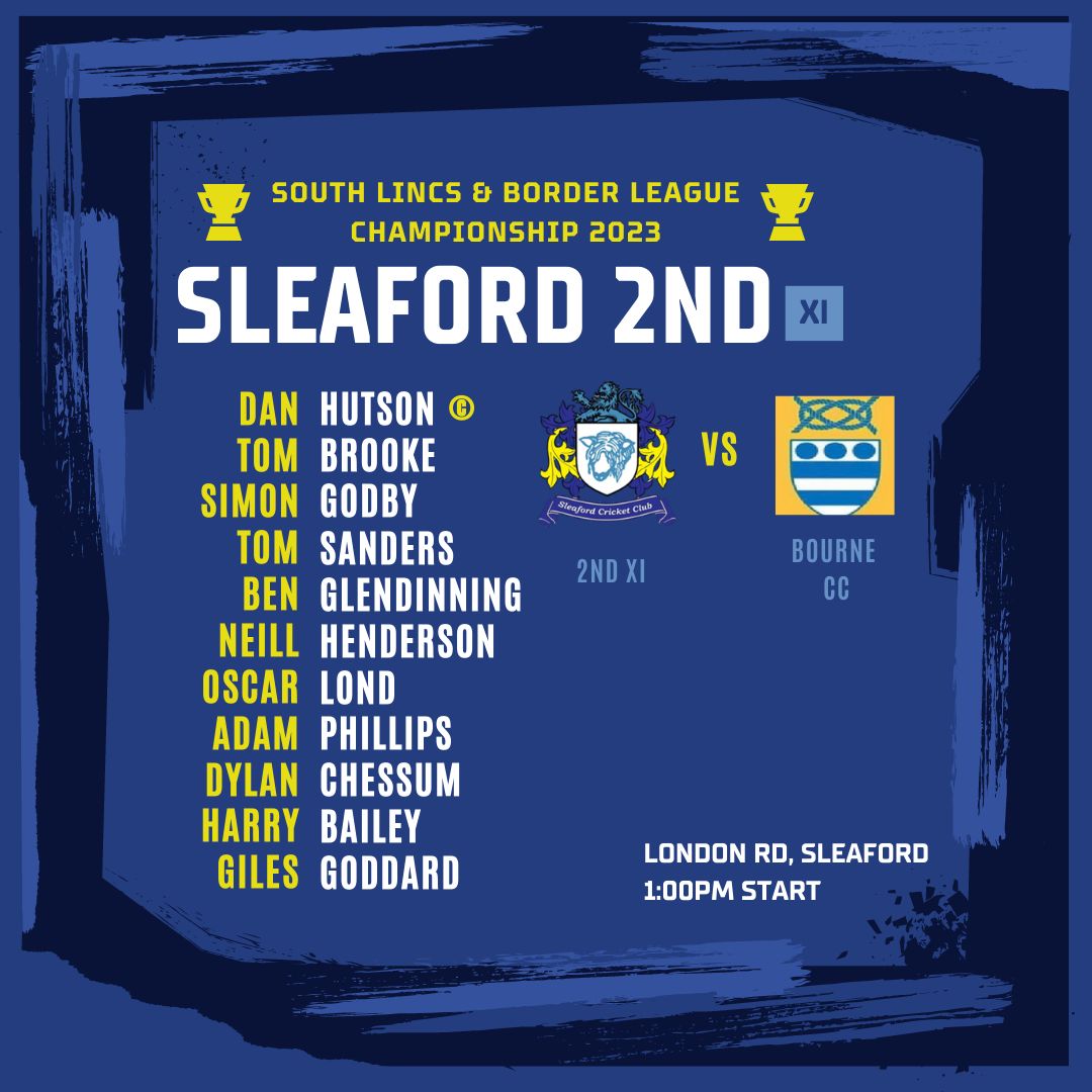 Teams for tomorrow, with a little luck we'll get some play in.