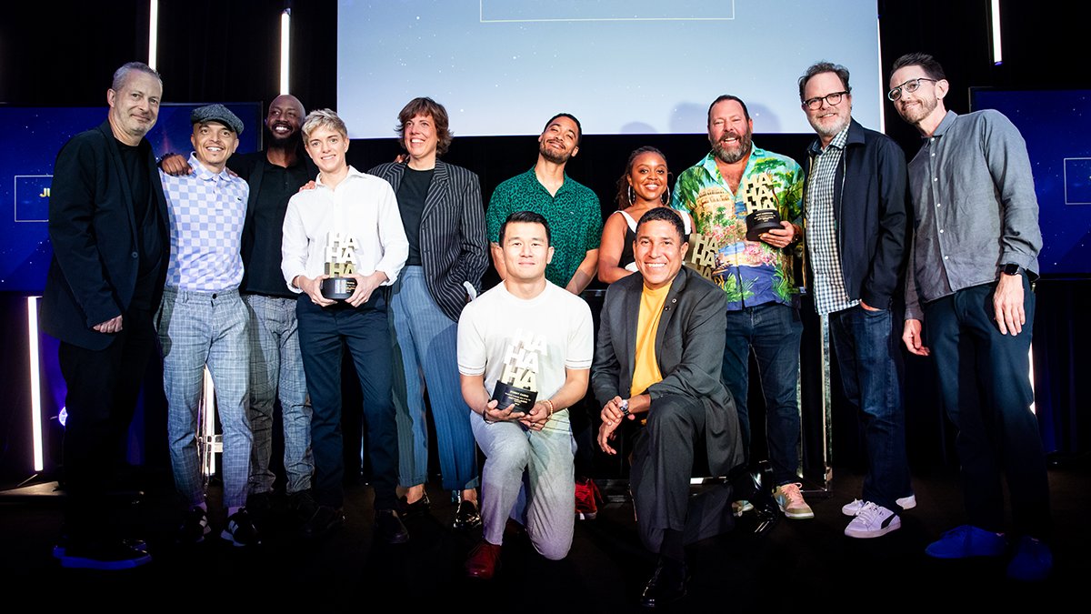 We laughed, we cried, we gave out awards! Thank you Quinta Brunson, Bert Kreischer, Rainn Wilson, Ronny Chieng, Mae Martin, host James Davis and all of our illustrious presenters who made this year's JFL ComedyPRO Award Show so magical.

Thank you