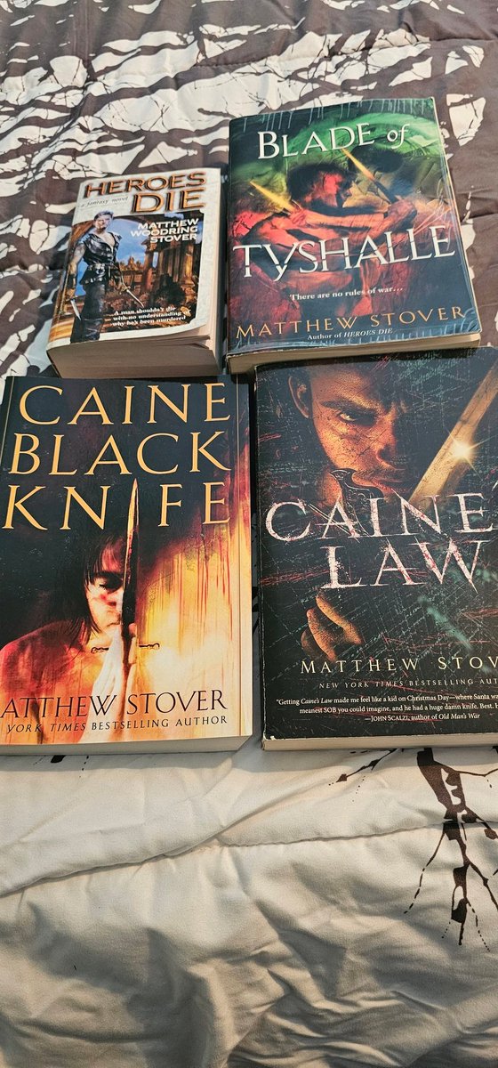 mark_collins09's tweet image. This is one of the greatest book series of all time. 

Criminally underrated. @mwstover knocked it out of the park. 

Been a few years since my last readthrough. Rectifying that situation