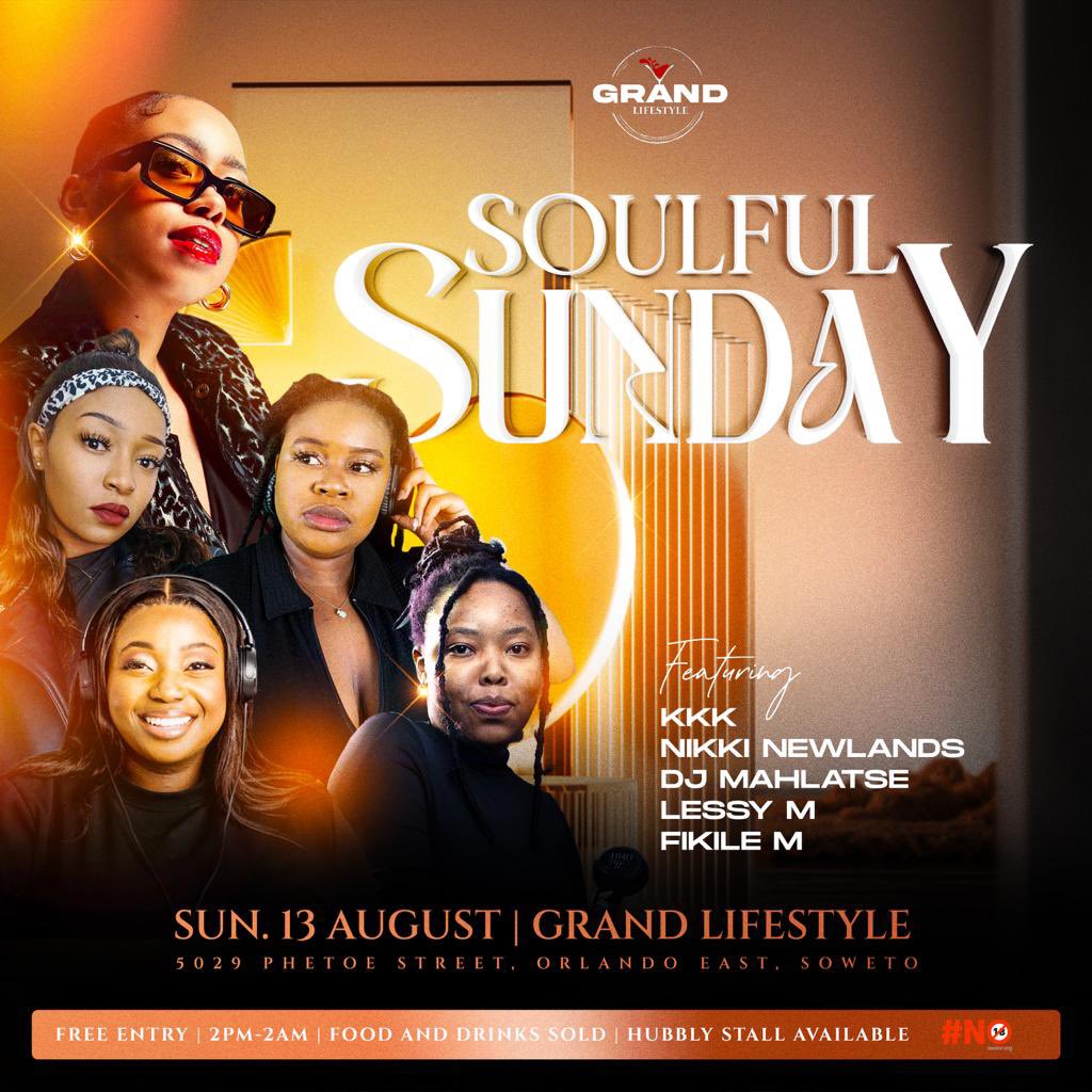 NikkiNewlands's tweet image. #SoulfulSundays in Soweto. ✨ #GrandLifestyle