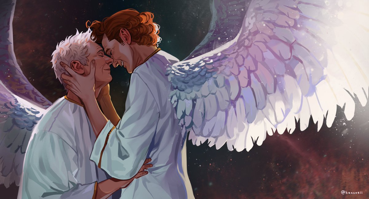 look at you, you're gorgeous! 💫 #GoodOmens2