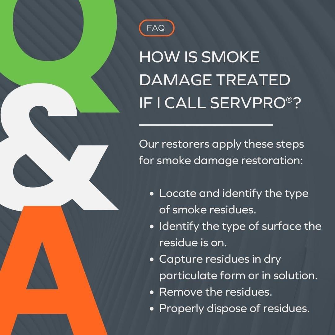 When restoring smoke-damaged materials, our goal is to restore materials to pre-loss condition. Here's how we do it.
#smokedamagerestoration 
#smokedamage