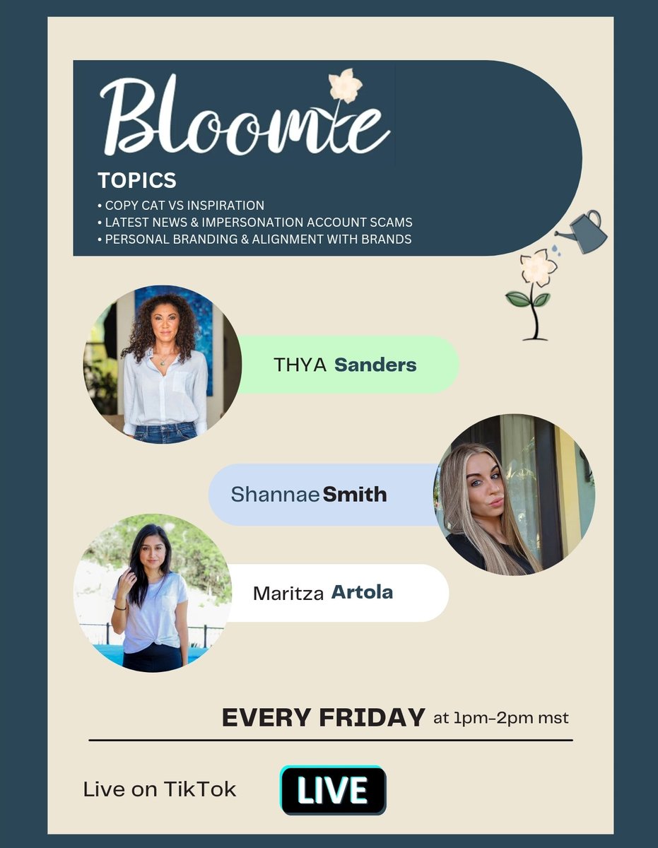 JOIN US LIVE TODAY AT 1PM MST! 

BRING YOUR POPCORN AND BLANKET, LETS GOOOO! 

<a href="/bloomiecreators/">Bloomie</a> <a href="/MaritzaArtola/">Maritza | Creator & Social Media Strategist</a> 

Join 👇

tiktok.com/@ugcher?_t=8ek… 

#ugc #ugccommunity #creatoreconomy #creators #Contentcreater #Influencers