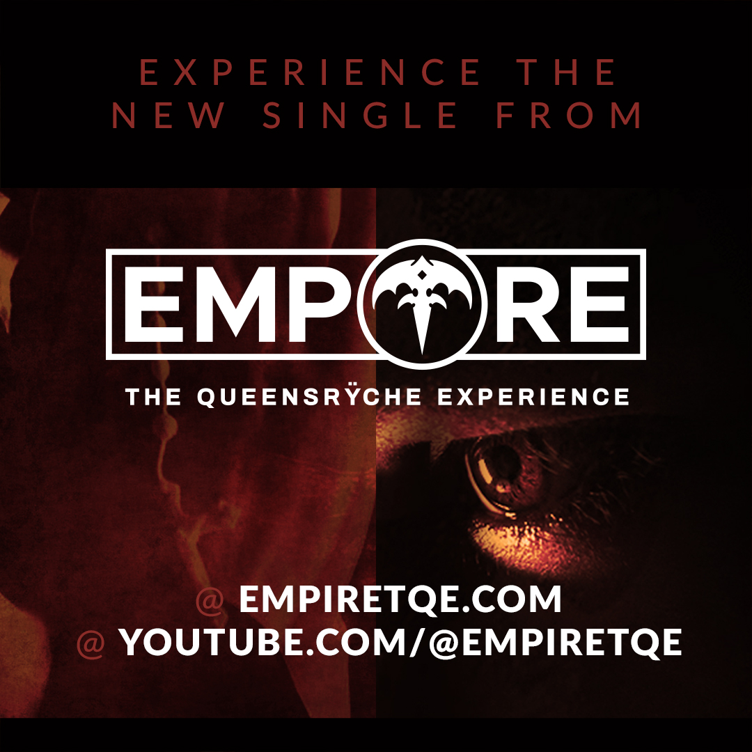 EmpireTQE's tweet photo. **DEMO RELEASE ANNOUNCEMENT**

The moment of PROOF has arrived! It’s time to feast your ears on the demo release of our FIRST SINGLE, now available on YouTube (https://t.co/2LdiPHBx0p) and at https://t.co/8QgT8MItIu. Let us know what you think in the comments! #queensryche https://t.co/u3xyHsyM4B