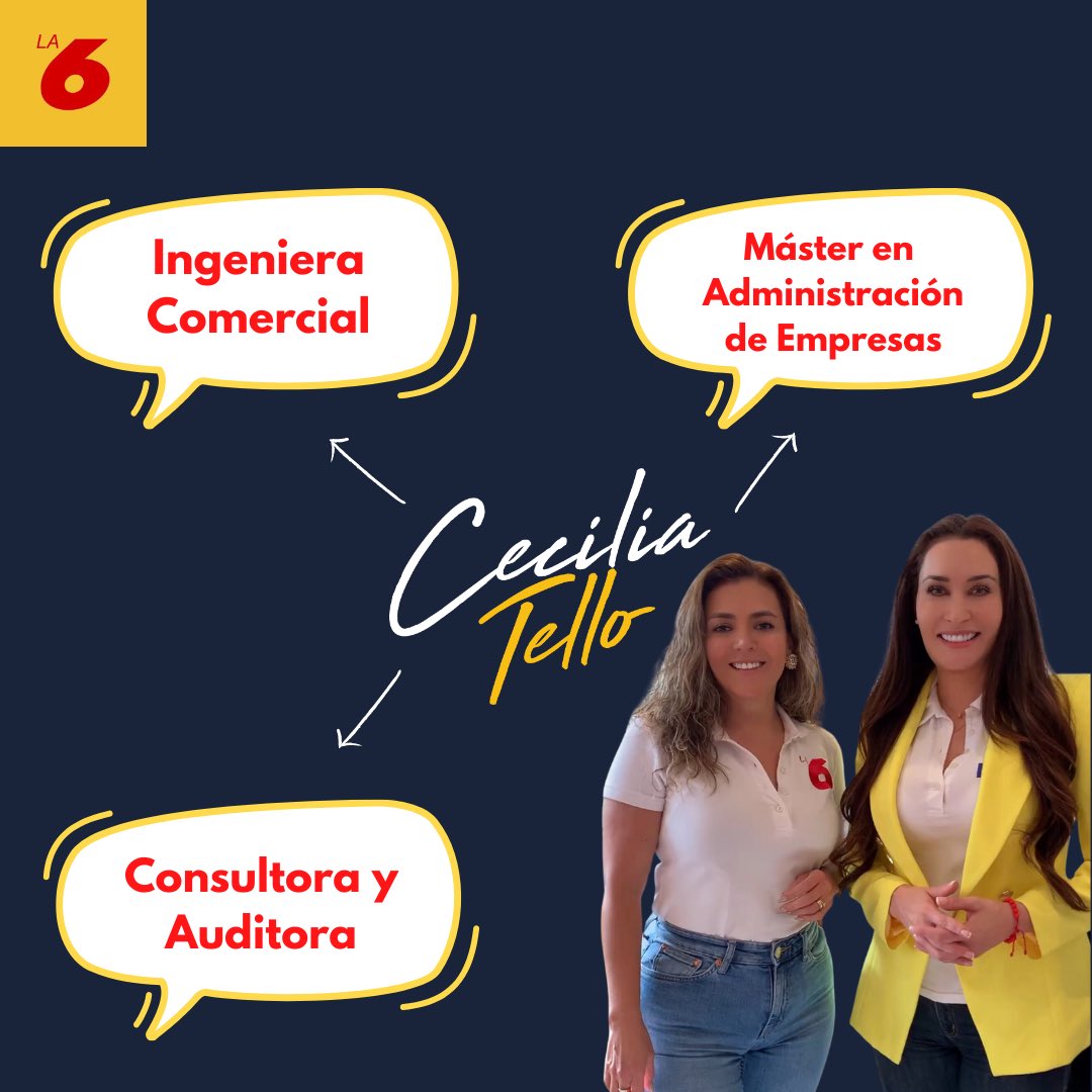 CeciTelloL's tweet photo. La política es un camino de retos al que entré con la convicción de trabajar por la gente. 

Quiero trabajar para reducir el déficit de vivienda en el #Ecuador y que no vivamos con más miedo.

Conoce hoy un poco sobre mi… https://t.co/hkNlOlf4FW