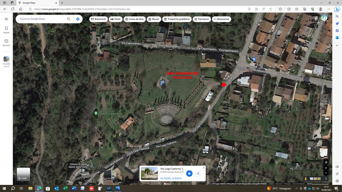 Sabato 19 serata di osservazione delle stelle a Calcata: anche quest'anno una serata gratuita per conoscere i segreti dell'astronomia <a href="/ParcoTreja/">ParcoValledelTreja</a> shorturl.at/nozCZ