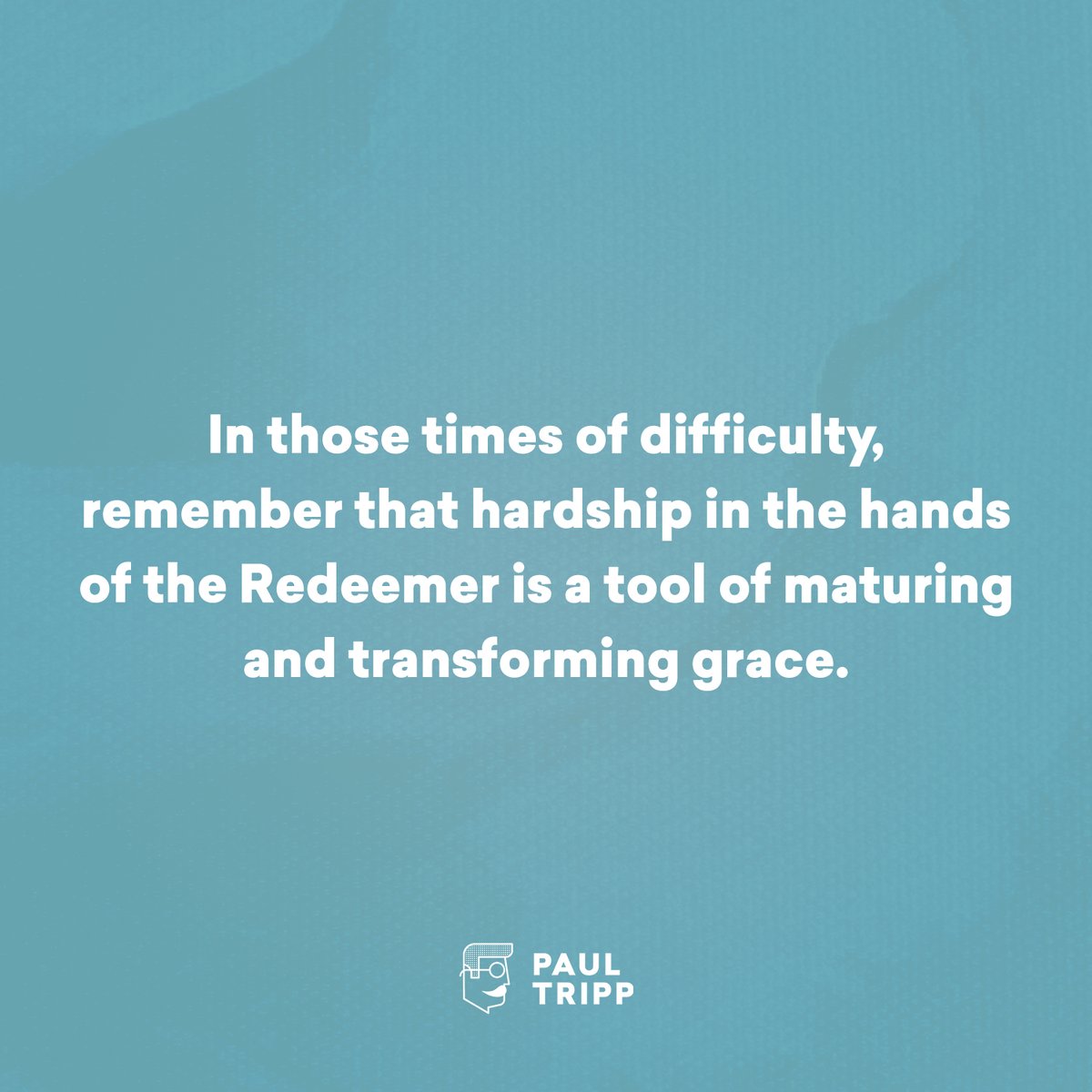 PaulTripp's tweet photo. "…but we rejoice in our sufferings, knowing that suffering produces endurance,  and endurance produces character…" - Romans 8:3-4 https://t.co/iQvydFJF2r