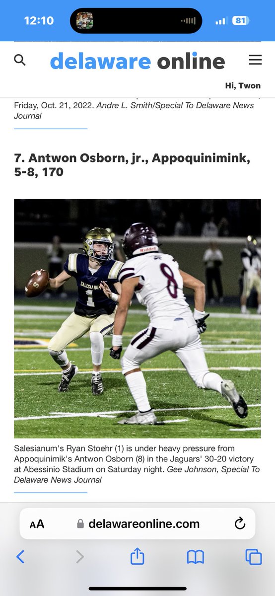 Antwon “Ocho” Osborn tweet media