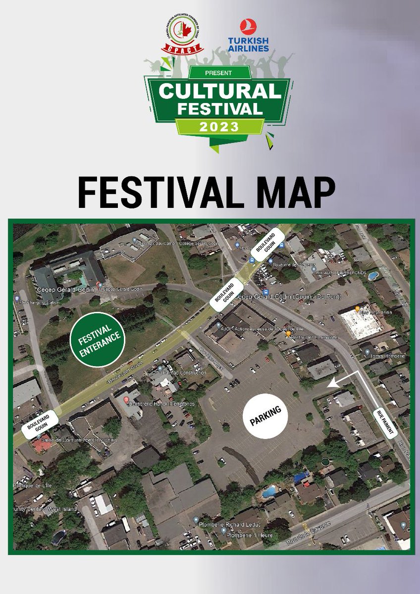 CPACTNEWS's tweet photo. Navigate the excitement at Cultural Festival 2023 with ease! 🗺️
📅 Festival Date: 12 Aug 2023 at 1:30 PM
📍 Location: C��gep Gérald-Godin, 15615 Boul Gouin O, Montreal, QC , H9H 5K8
🌐For more info: https://t.co/UGkXcC7oNF
#culturalfestival2023 #cpact #eventmap #canadacommunity https://t.co/4sldSpsce8