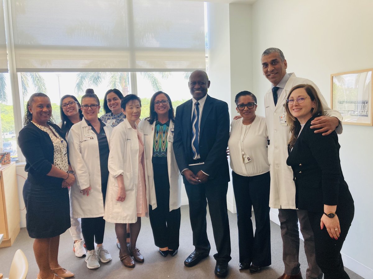 Thank you Dr Adjei Chief Cancer Institute ⁦@CleClinicMD⁩ for visiting us ⁦@CleveClinicFL⁩. Looking forward to exciting opportunities for cancer care& research ⁦@JGreskovichMD⁩ ⁦@ArunNagarajanMD⁩ ⁦@DrJohnSuh⁩ ⁦@jamecancerdoc⁩ ⁦@mnaik48⁩
