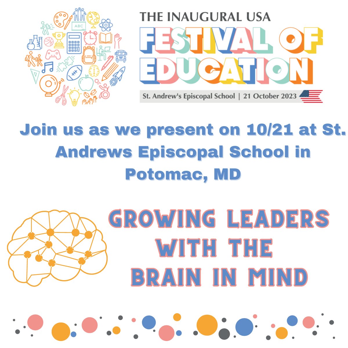 KentWetzelFCPS's tweet photo. Excited to present with my teammate @kimberlybrande2 at the @EducationFestUS on the Leadership Strand , hope lots of our FCPS friends and beyond can join us!  
Tickets➡️https://t.co/UL6Phqt0Lx
@gwhitmancttl https://t.co/s0c7O5Yjb0