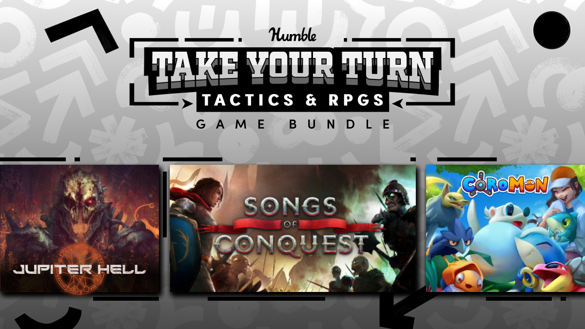 humble's tweet photo. Lead. Strategize. Conquer!

Pay what you want for Songs of Conquest, Jupiter Hell, Coromon, and more in our new bundle of turn-based tactics and role-playing games—supporting @GirlsWhoCode and @Codeorg.

https://t.co/jaLCnpbPts https://t.co/m04MfGunCf