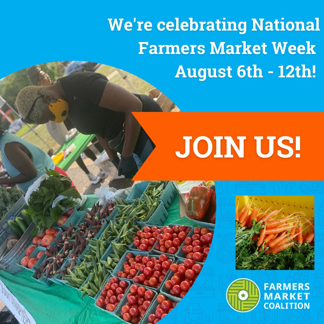 pgcfec's tweet photo. ๐๐Farmers Markets are a reliable part of our food system. Shopping at farmers' markets also supports local growers and strengthens our economy. Have you visited a market this week?
Visit, https://t.co/uKJEB6AZ6O to find a market near you!
#FarmersMarketsPGC #NFMW #foodaccess https://t.co/55OgeO2WAW