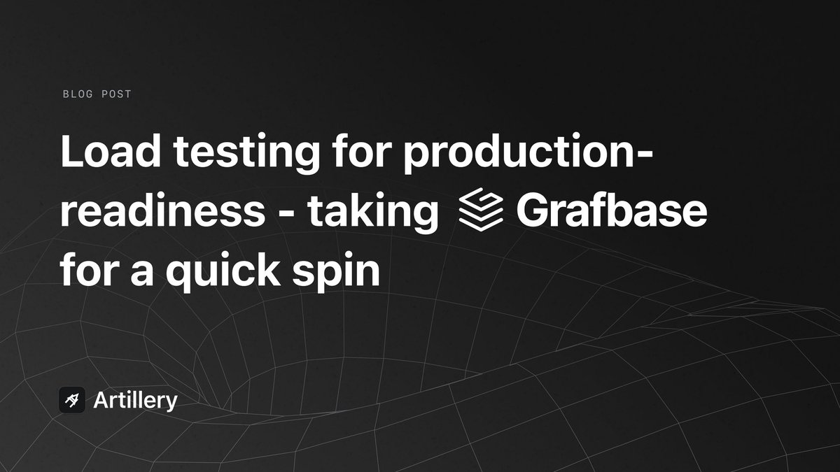 Artillery.io tweet media