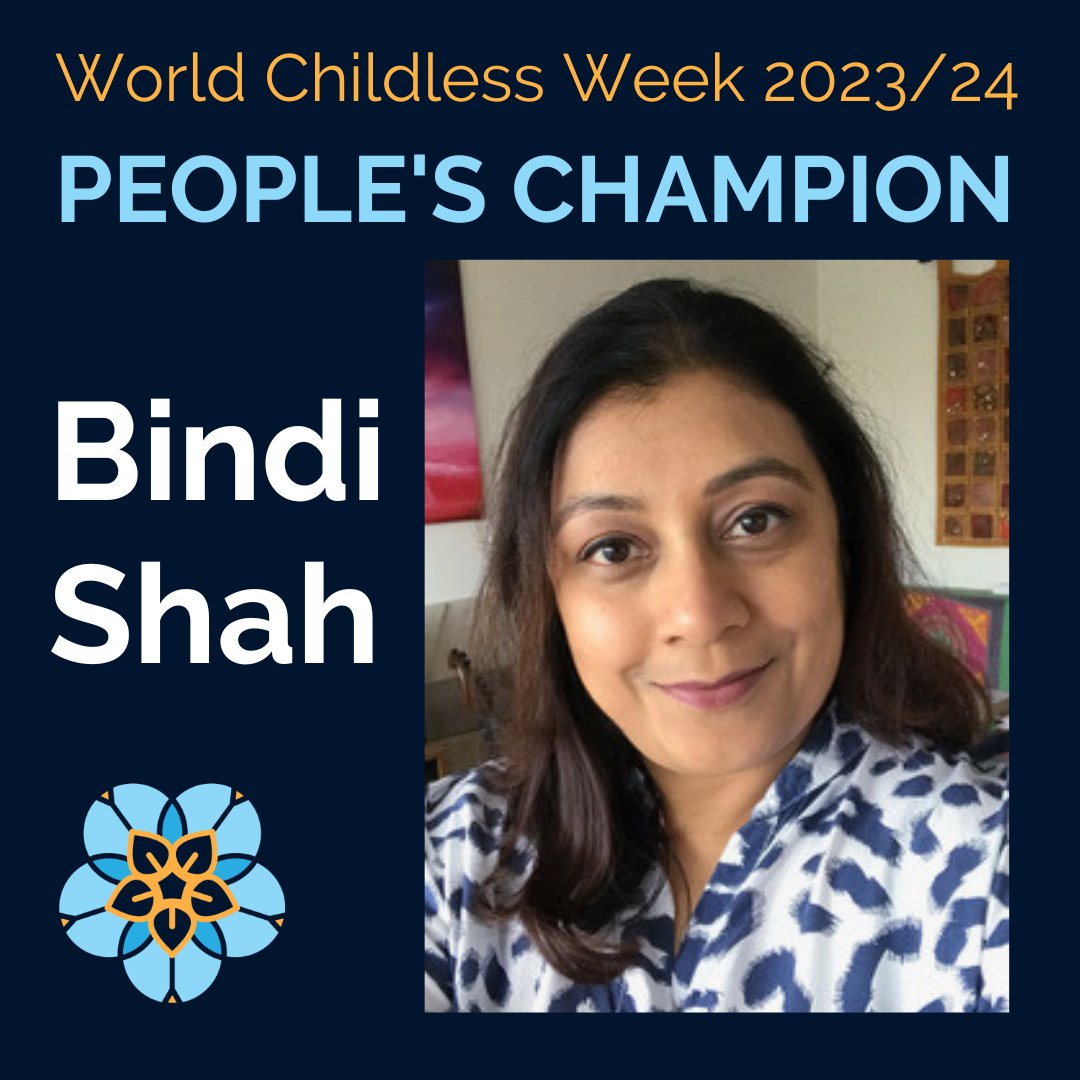 ChildlessWeek's tweet photo. Thank you to everyone who sent in their nominations for the 2023/24 People's Champion award and congratulations to Bindi. You can find out more about the amazing work Bindi does to support the #childless community at: https://t.co/QQjUWG20is #worldchildlessweek #childlesssupport https://t.co/wWNDoxQAfs