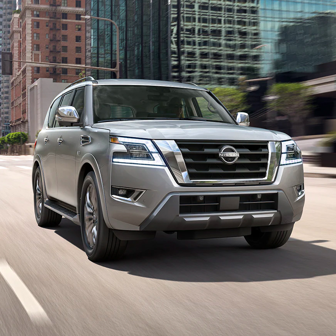 CourtesyNissan's tweet photo. Looking for power and prestige? The Nissan Armada is ready to deliver. #AcceleRide 🏞️🚙

https://t.co/OiJocAe8wO https://t.co/2XYphF2LBE