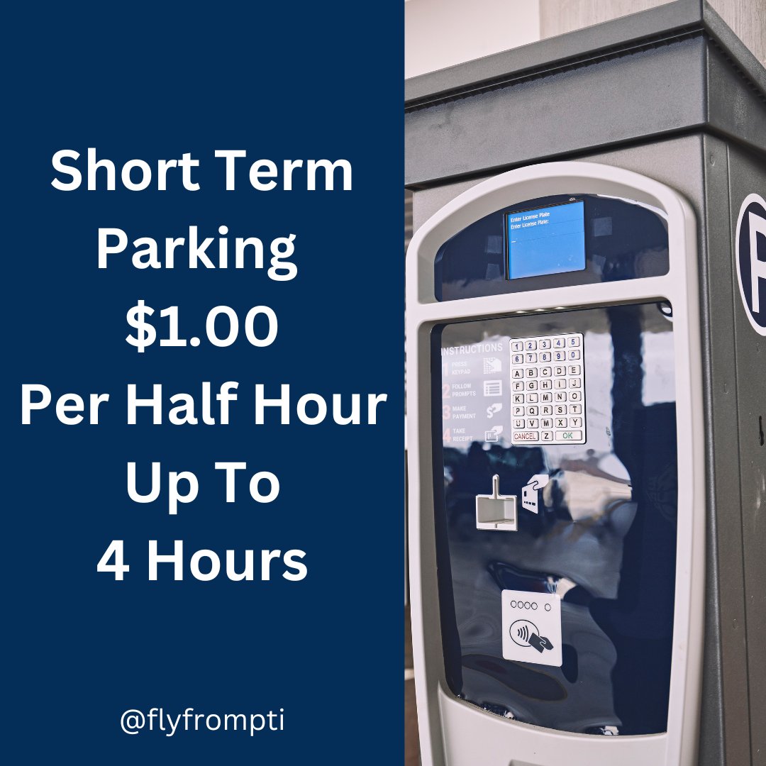 flyfrompti's tweet photo. PTI has REDUCED Pricing for Short-Term Parking, check it out! #flyfrompti #flyeasy #gsoairport #flypti https://t.co/AGoQzZ8MZA