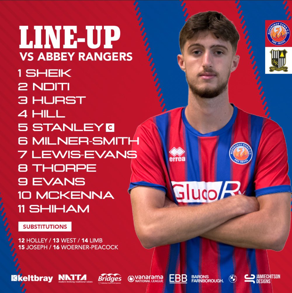 AcademyATFC's tweet photo. 🚨Starting Line-up🚨

Our first 11 of the season as our U21s kick off their league campaign! https://t.co/7ne4O2AFoc