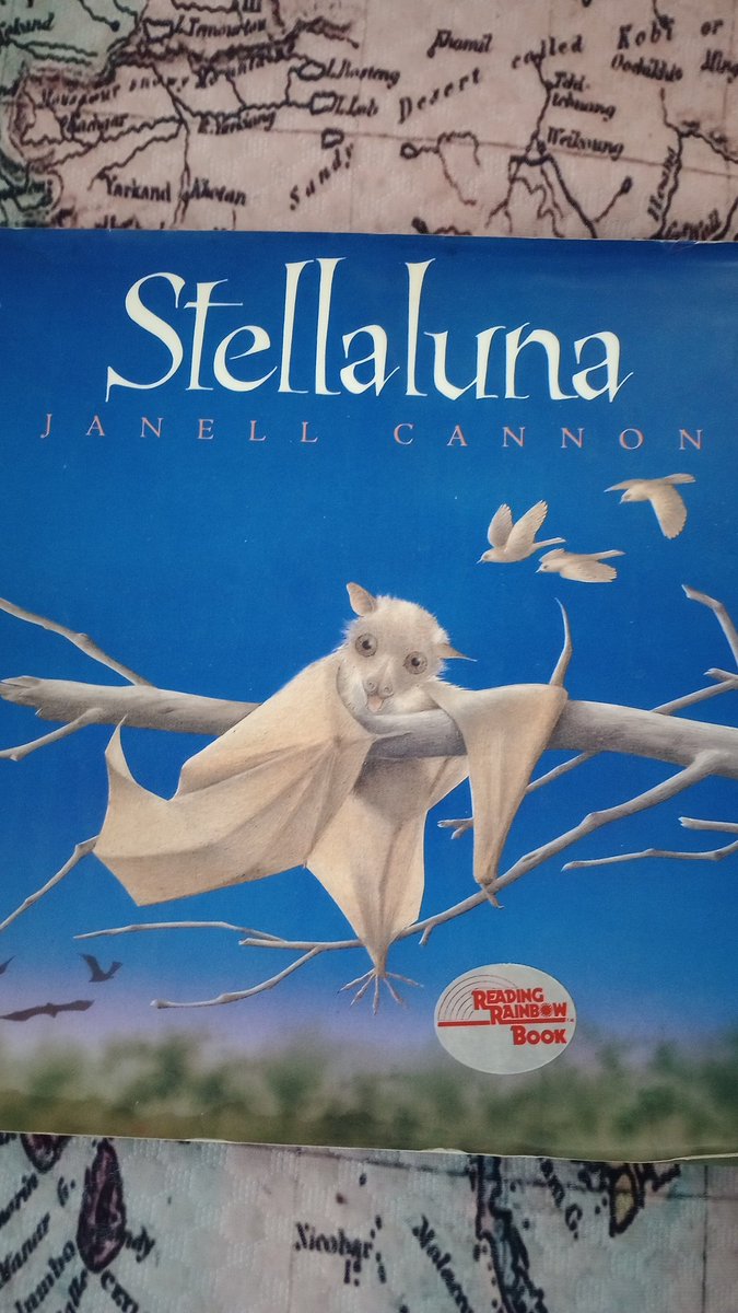 paws63's tweet photo. @peekaboo_jen @Writer_DG Stella Luna will always be one of my favorites, celebrating 30 years, this year.  This book is a wonderful book to remind or teach us; we should show care and respect for all creatures and our friends can look different from us. ♥️ https://t.co/RUPQkZuFBT